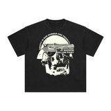 "Safety" Tee, washed black
