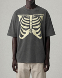 "Drawn Ribs" Tee