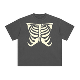 "Drawn Ribs" Tee