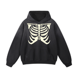Sunfade "Drawn Ribs" Hoodie