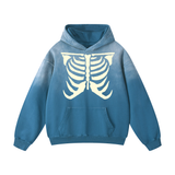 Sunfade "Drawn Ribs" Hoodie