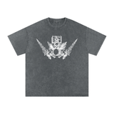 "Dossier" Tee, Granite Grey